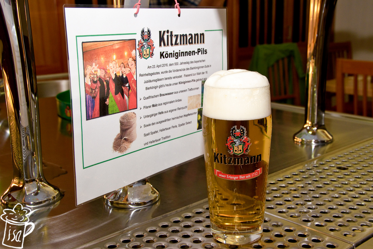 Jury-Vorentscheid zur Wahl der 16. Bierkönigin der Brauerei Kitzmann