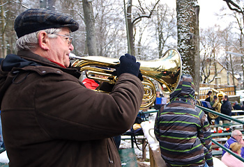 Erwin Moritz beim Trompeten-Solo